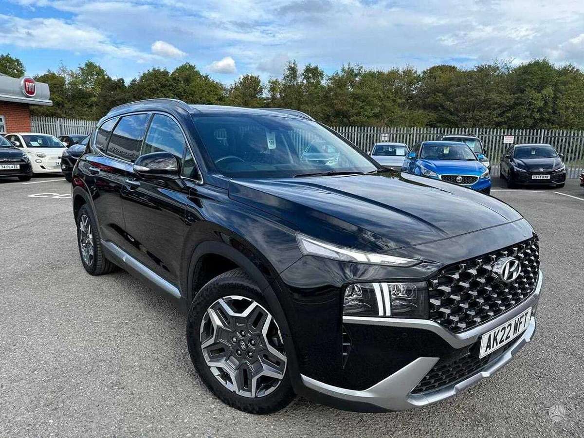 Hyundai Santa Fe Vienas ardomas uk ir vienas ardomas usa abu juodi