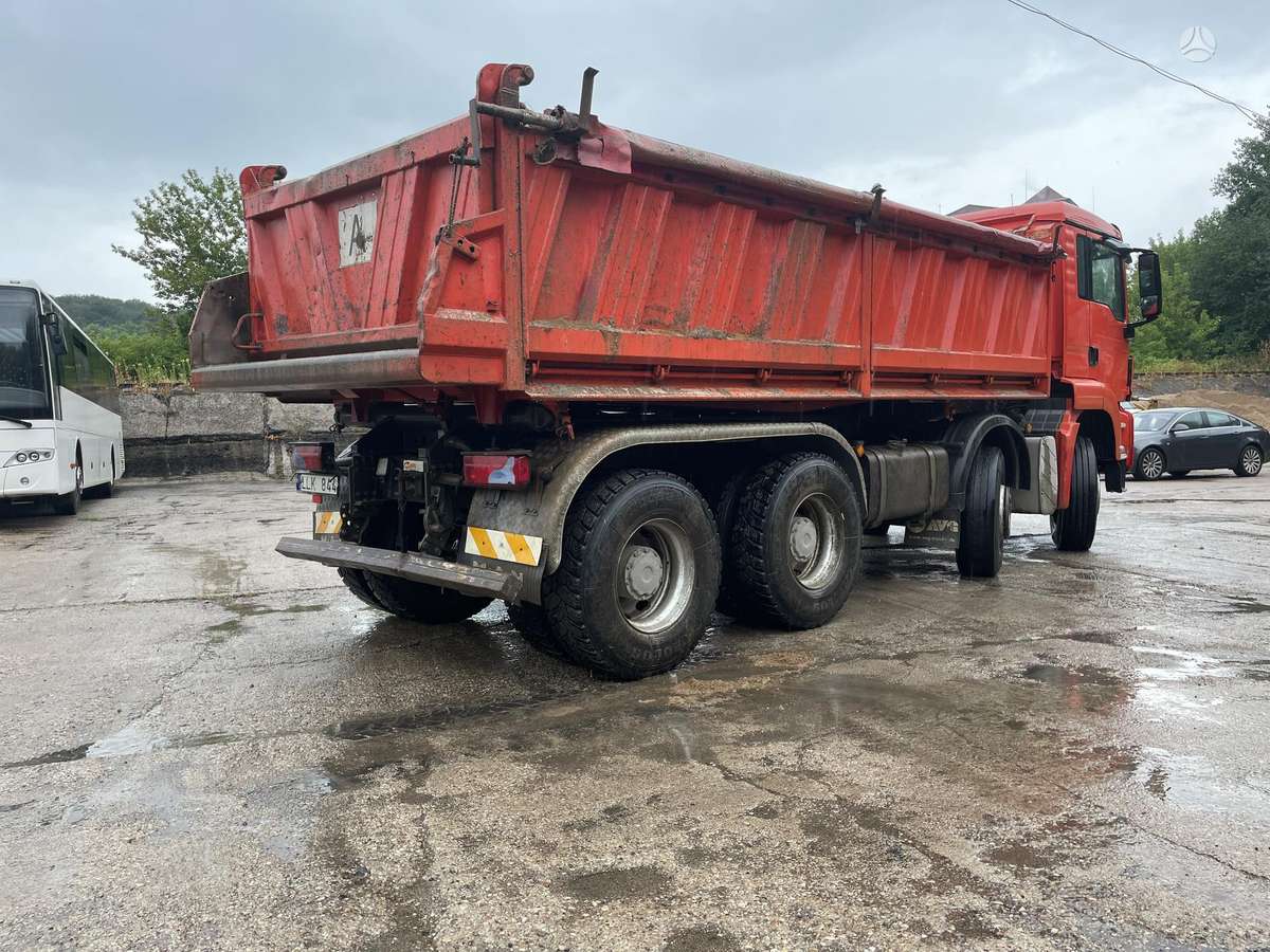 MAN TGA, dumpers / tippers