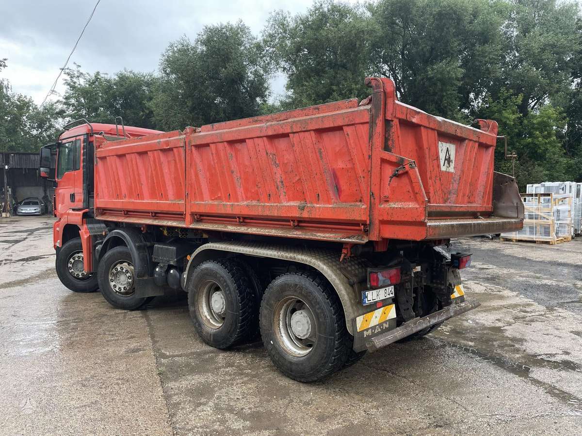 MAN TGA, dumpers / tippers