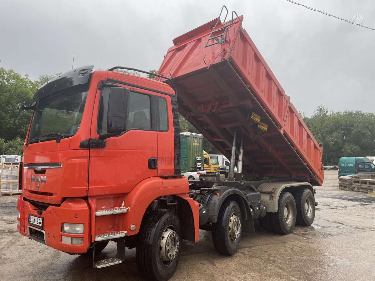 MAN TGA, dumpers / tippers