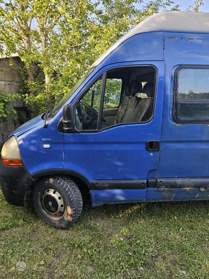 Renault Master, krovininiai mikroautobusai