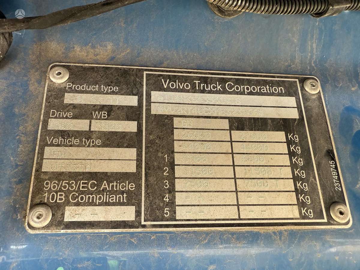 Volvo Fh500, double sleeper