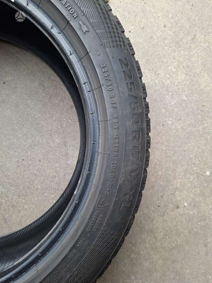 Continental 5mm, universalios 225/50 R17