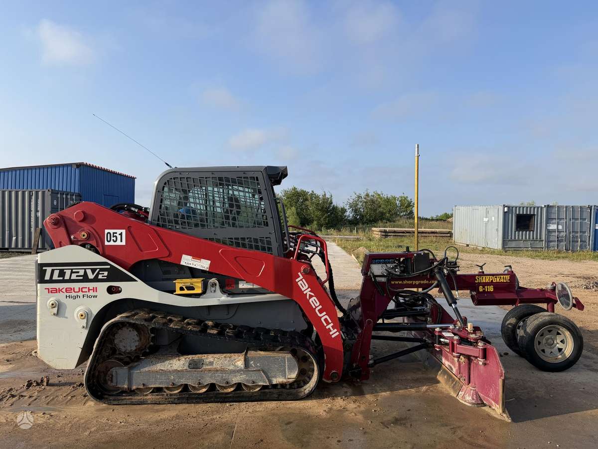 Takeuchi TL12V-2, 3D sistema, mini krautuvai