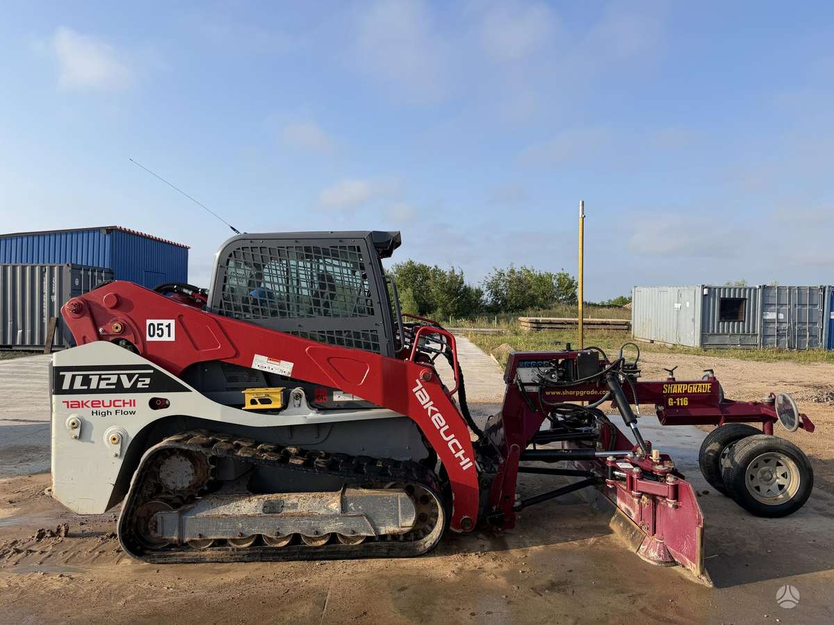 Takeuchi TL12V-2, 3D sistema, mini loaders
