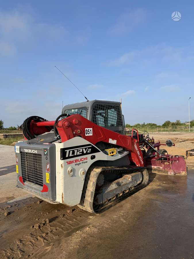 Takeuchi TL12V-2, 3D sistema, мини-погрузчики