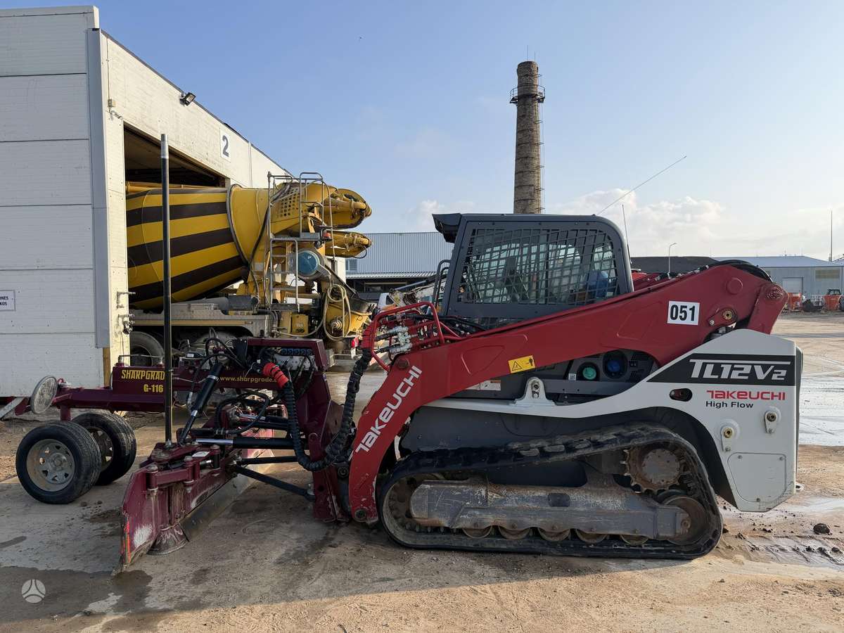 Takeuchi TL12V-2, 3D sistema, mini krautuvai