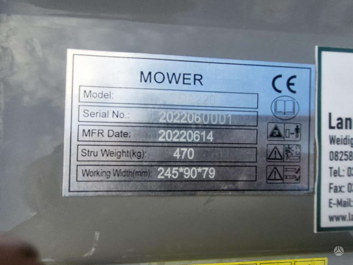 Oregon Mulceris Mower, hay mowers / conditioners