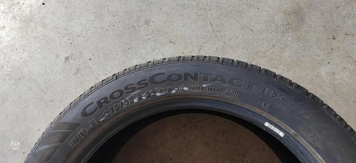 Continental Cross Contact RX, universalios 275/45 R22