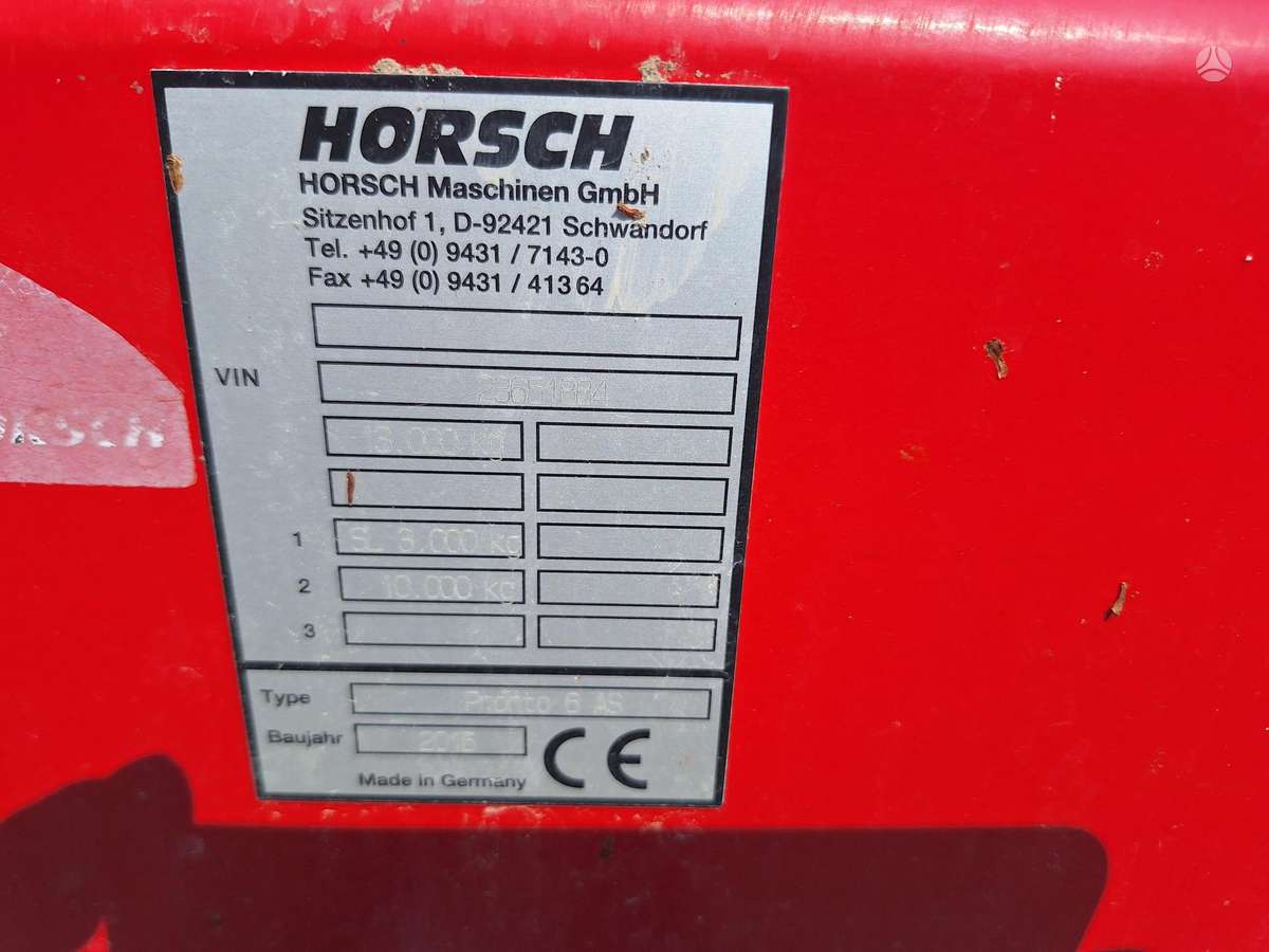Horsch Pronto 6 AS, seeders, planters