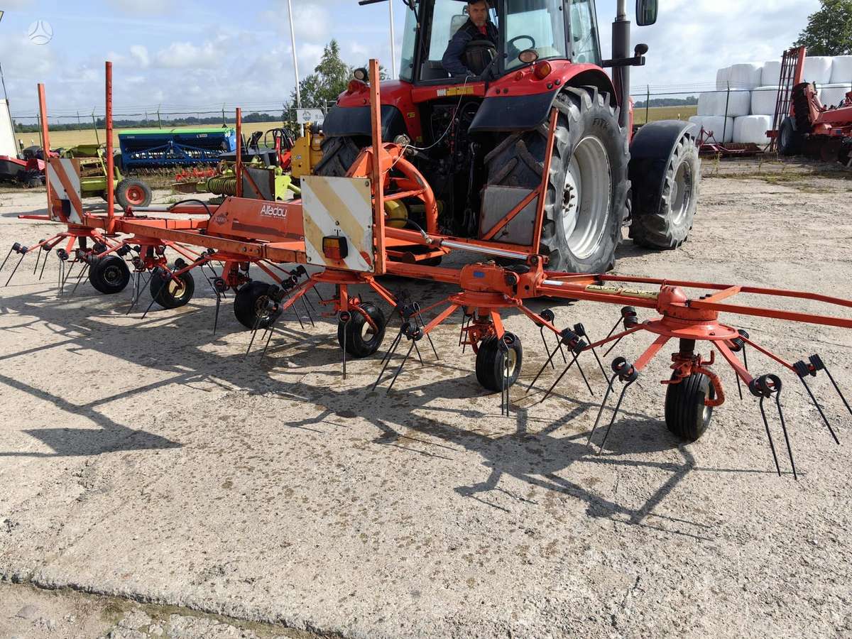 Kuhn GF 6301 MH, переворачиватель