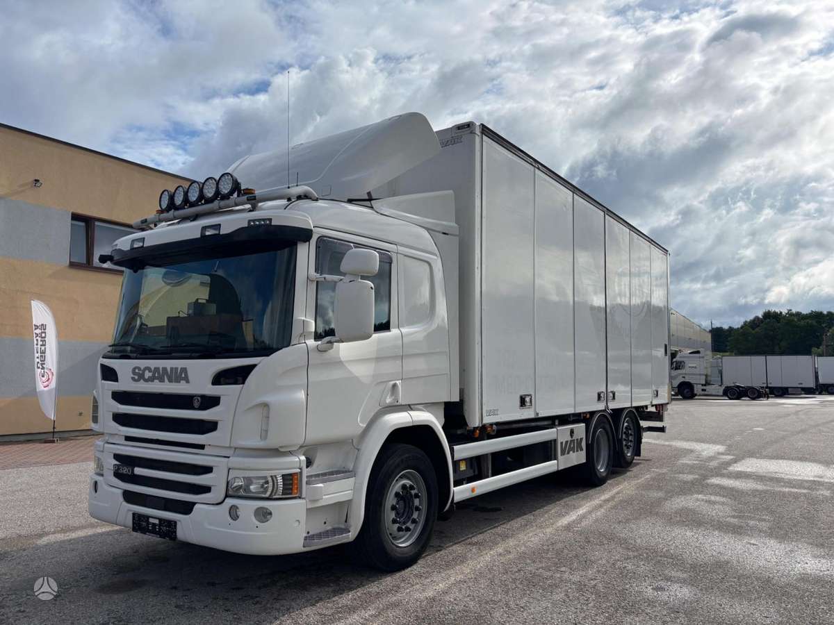 Scania P320, фургоны-боксы