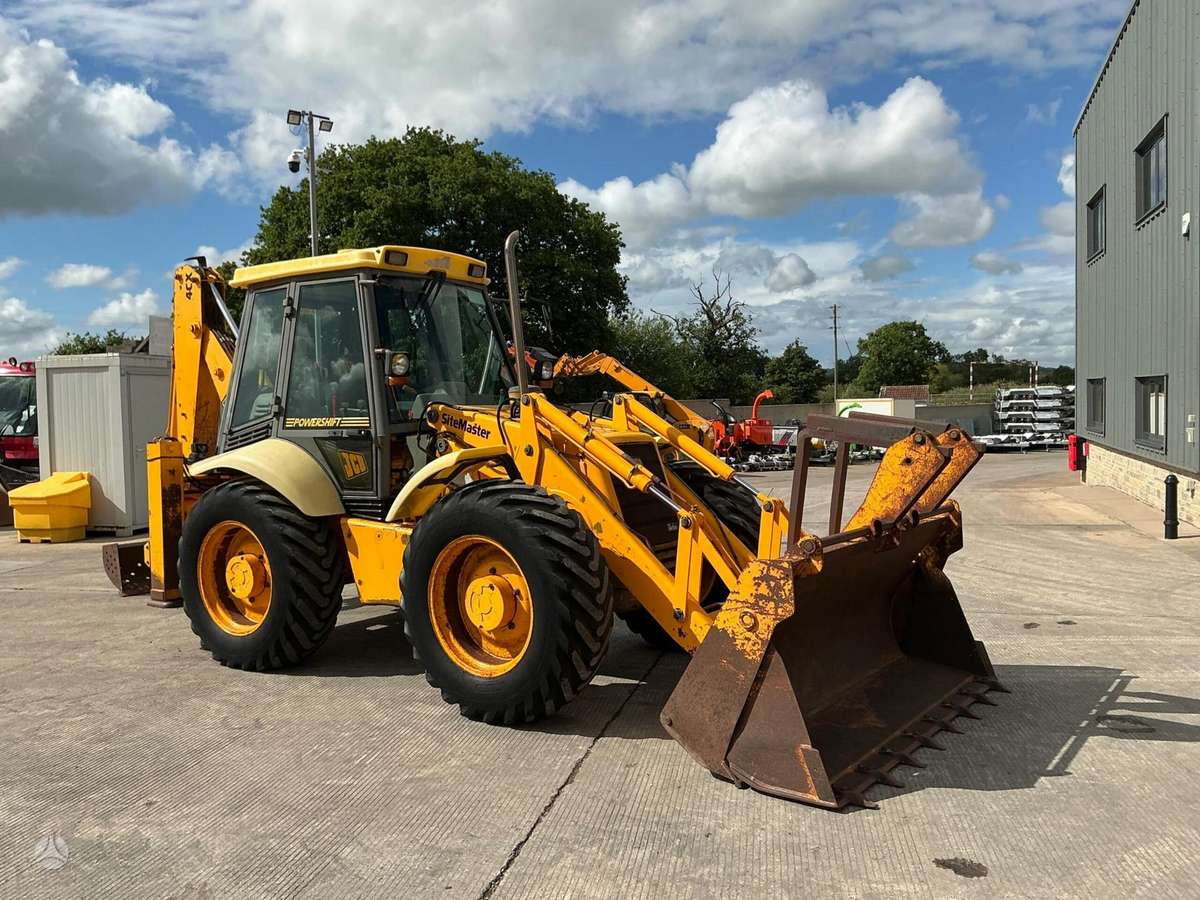 JCB 4CX Site Master, excavator loader