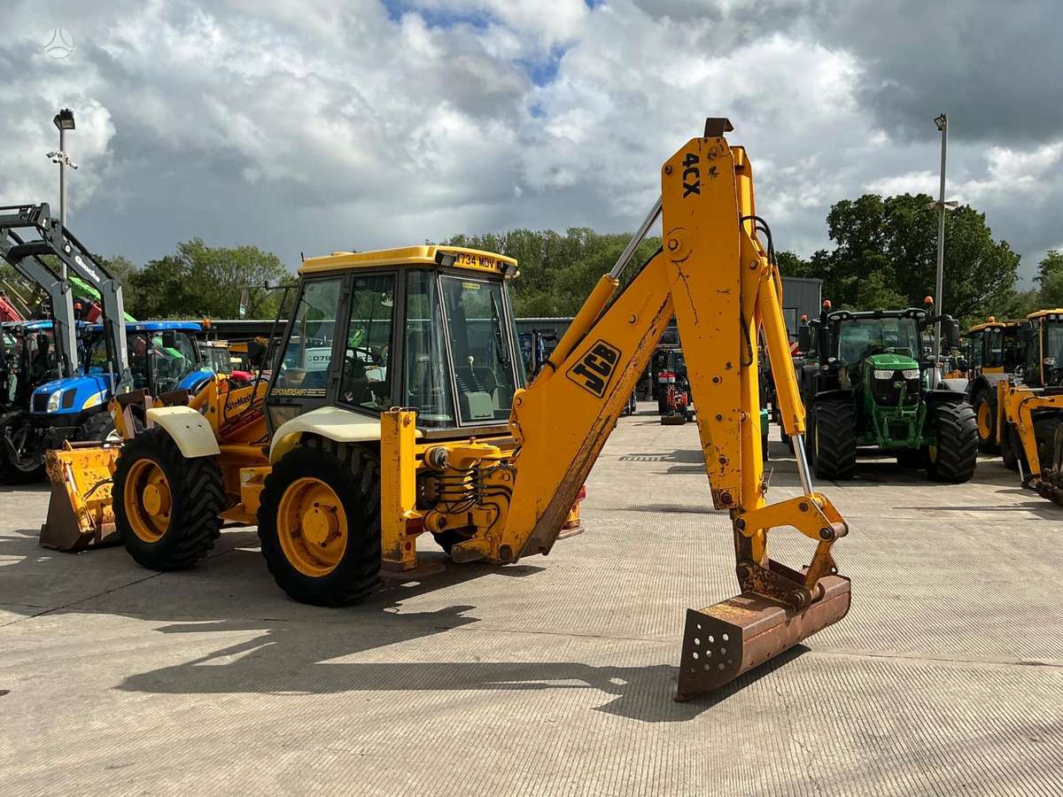 JCB 4CX Site Master, ekskavatoriniai krautuvai
