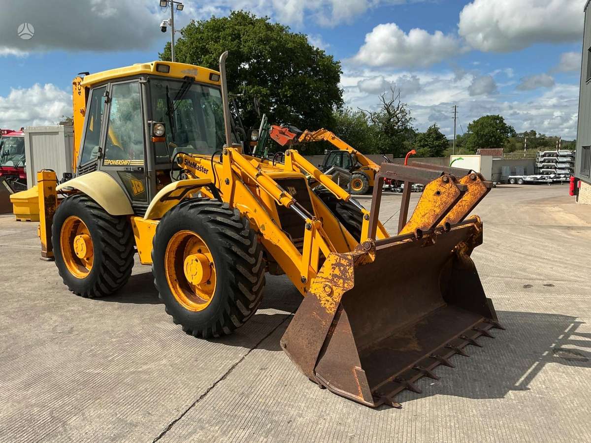 JCB 4CX Site Master, excavator loader
