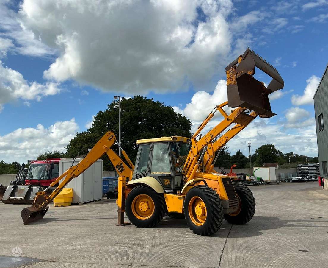 JCB 4CX Site Master, экскаваторные погрузчики