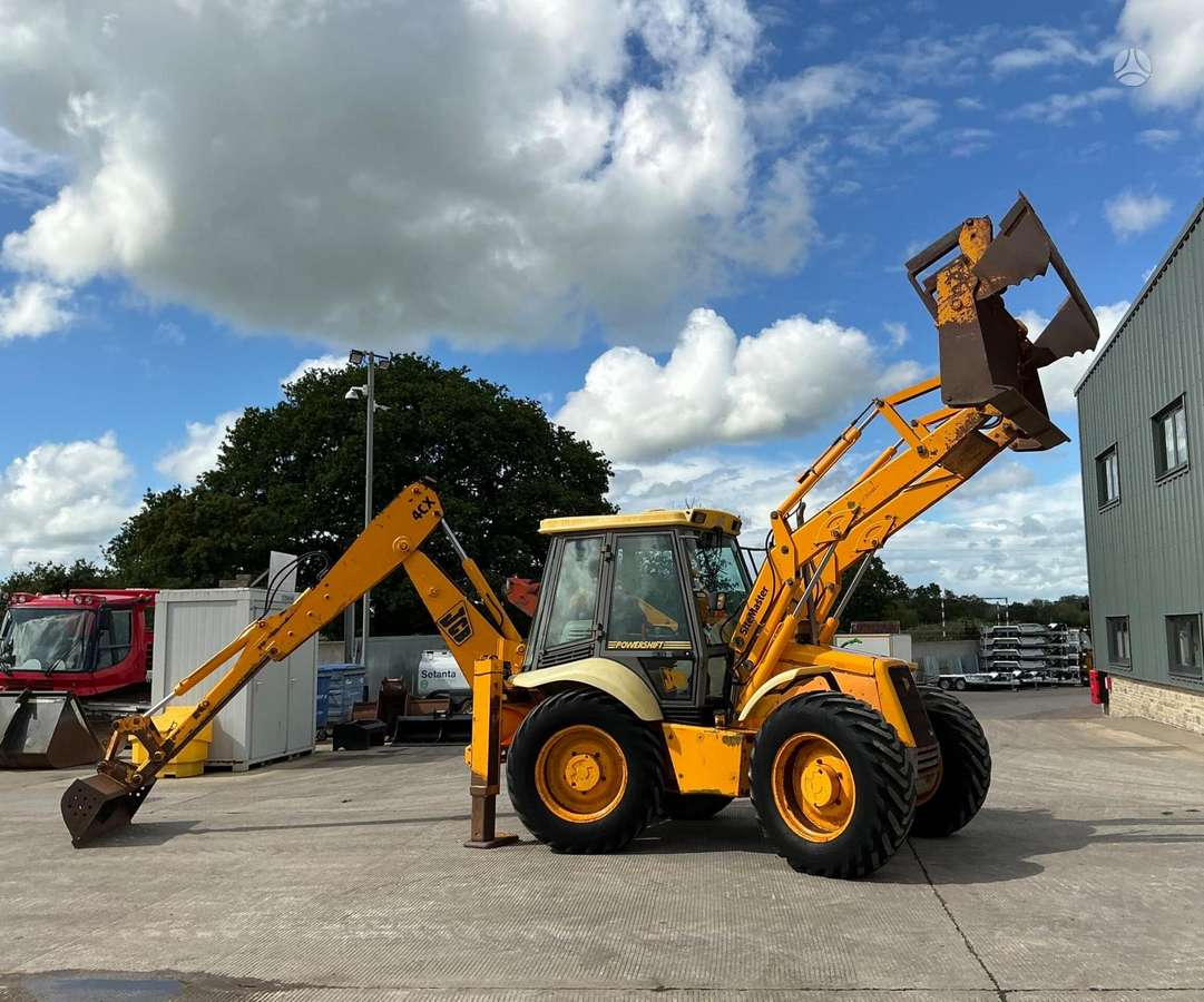 JCB 4CX Site Master, ekskavatoriniai krautuvai