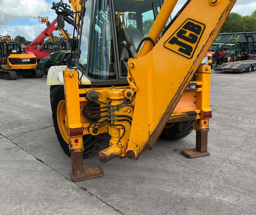 JCB 4CX Site Master, ekskavatoriniai krautuvai