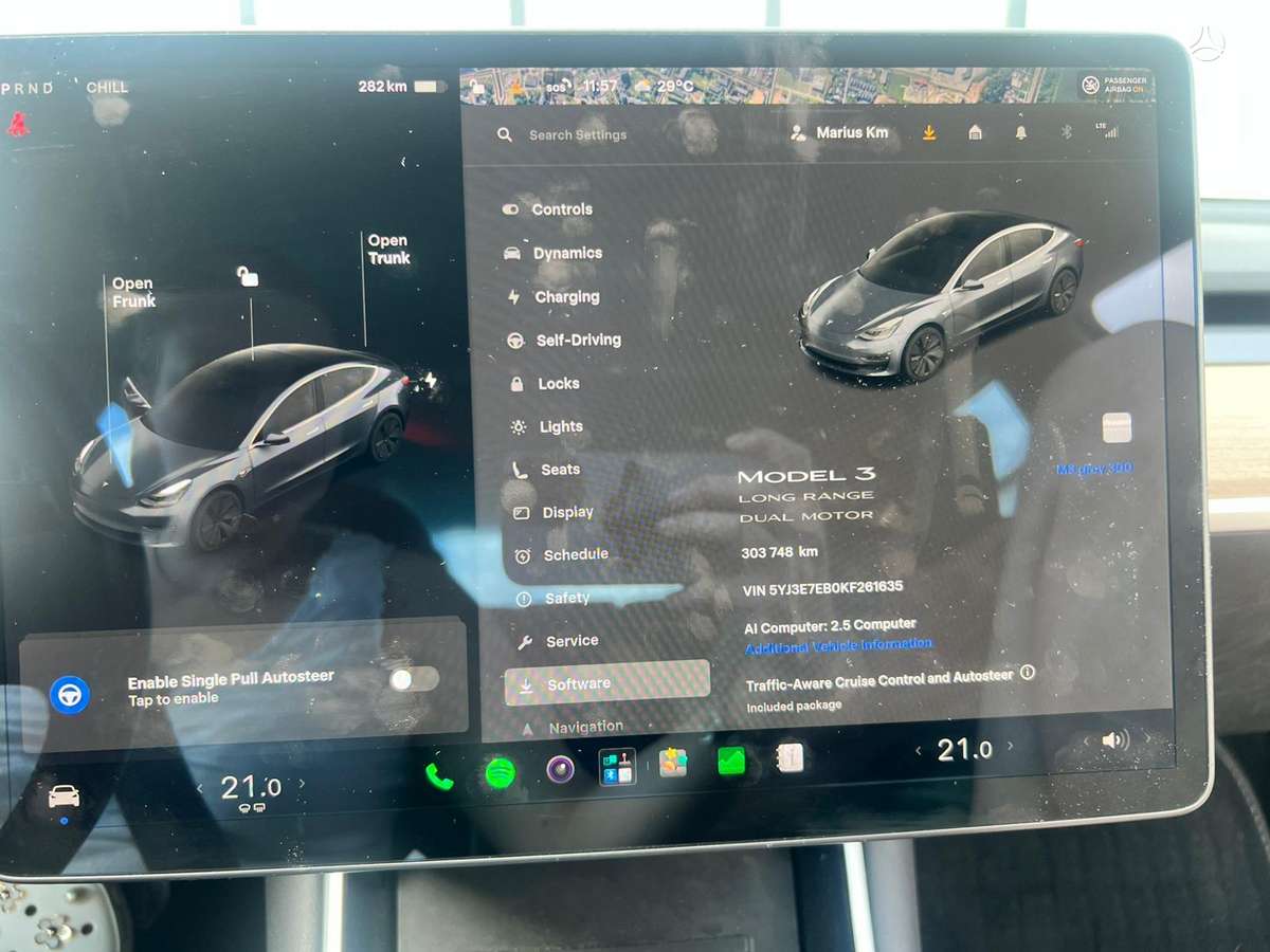 Tesla Model 3, 81 кВт·ч, Хэтчбек