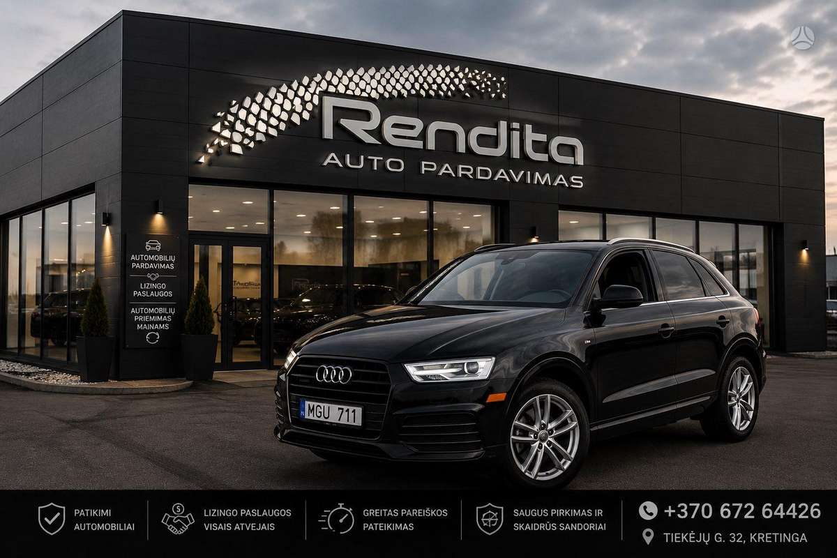 Audi Q3, 2.0 l., off-road / crossover