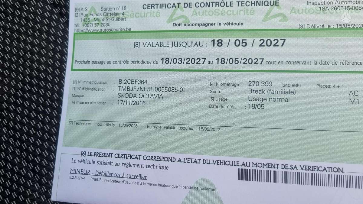 Skoda Octavia, 1.6 l., Универсал