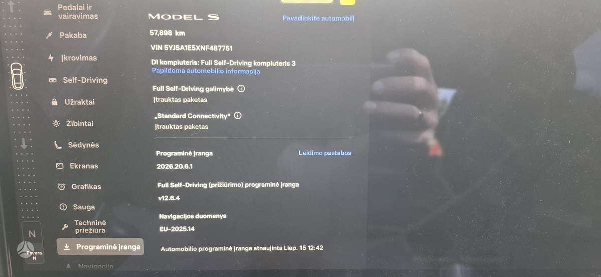 Tesla Model S, 100 kWh, hatchback