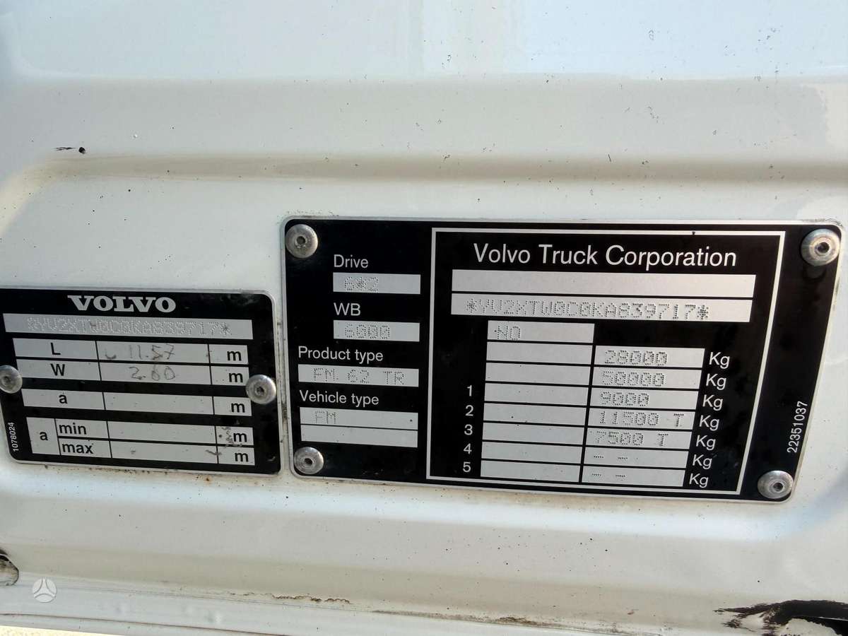 Volvo FM420, рефрижераторы