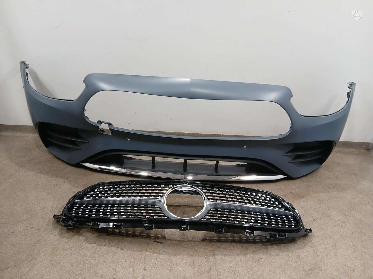 Mercedes-Benz E klasė bumpers, front grill