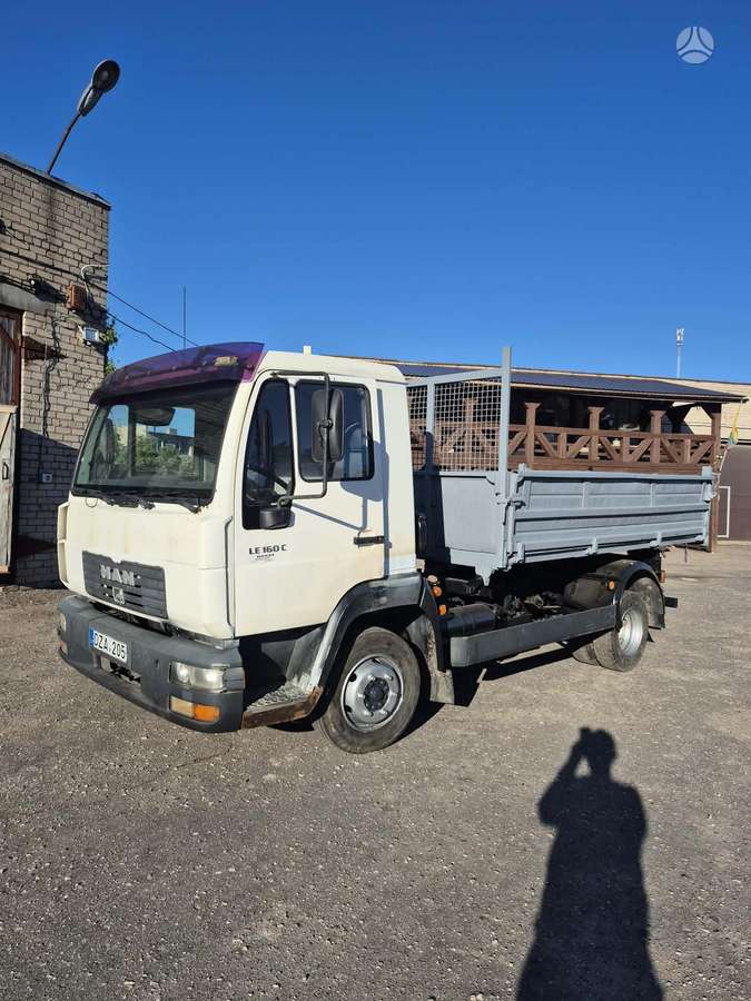 MAN LE 160 C, dumpers / tippers