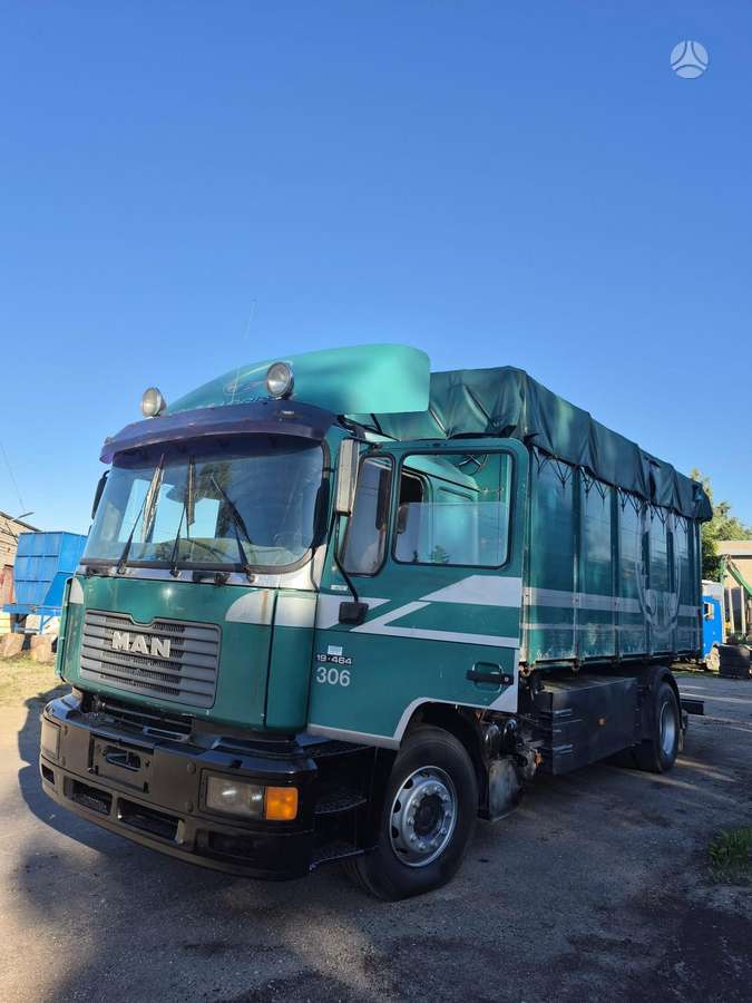 MAN 18.464 pjuvenų traukimo siurblys, самосвалы