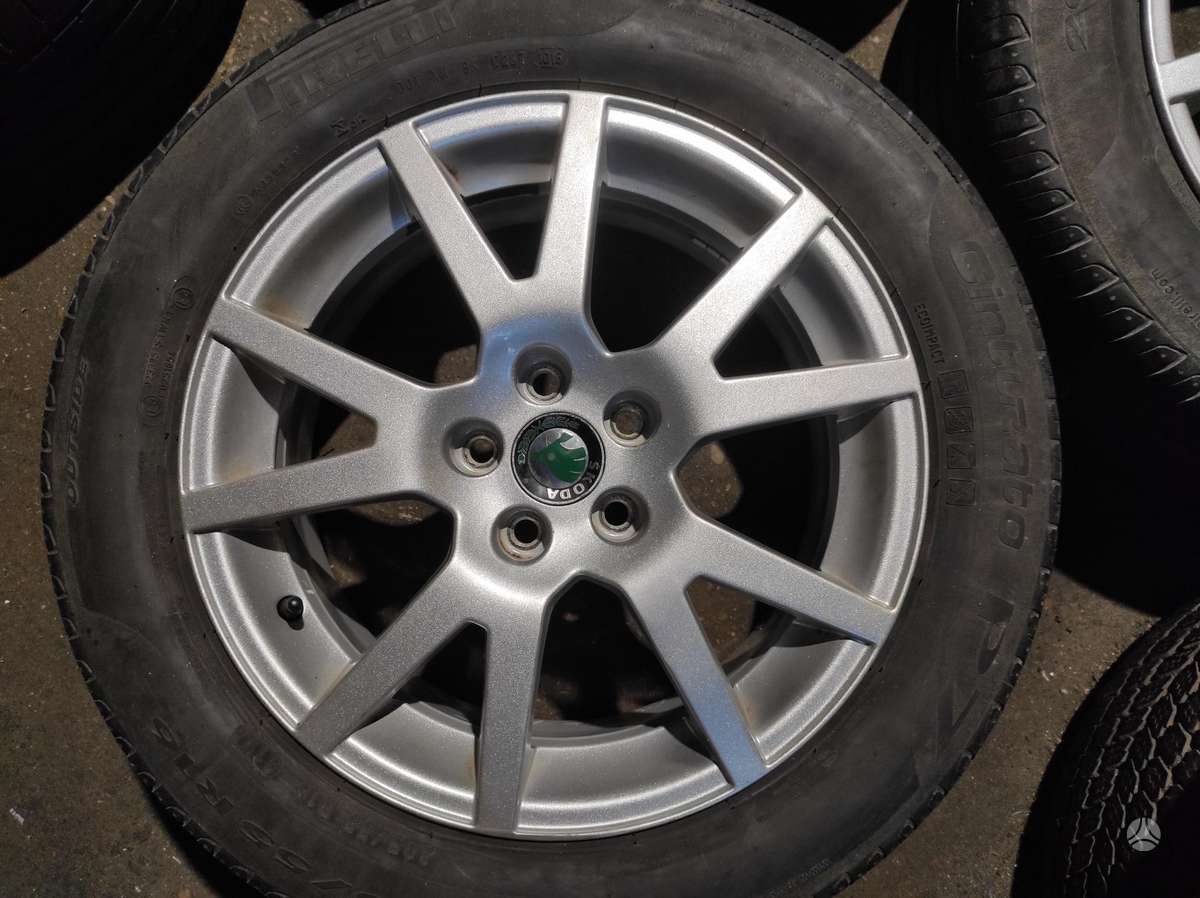 Skoda, light alloy, R16
