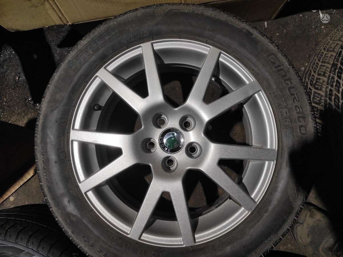Skoda, light alloy, R16