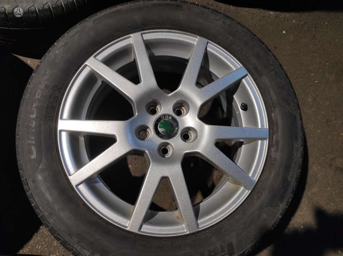 Skoda, light alloy, R16
