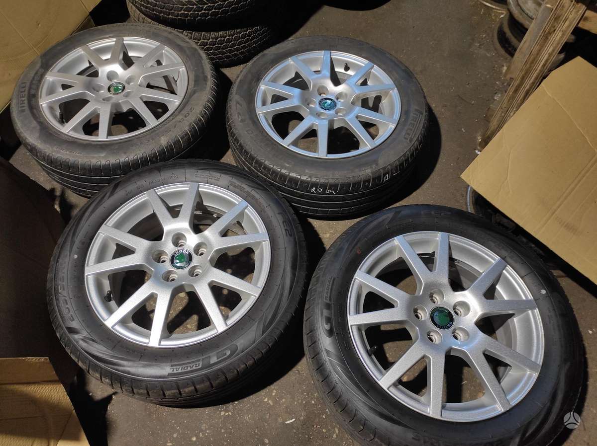 Skoda, легкосплавные , R16