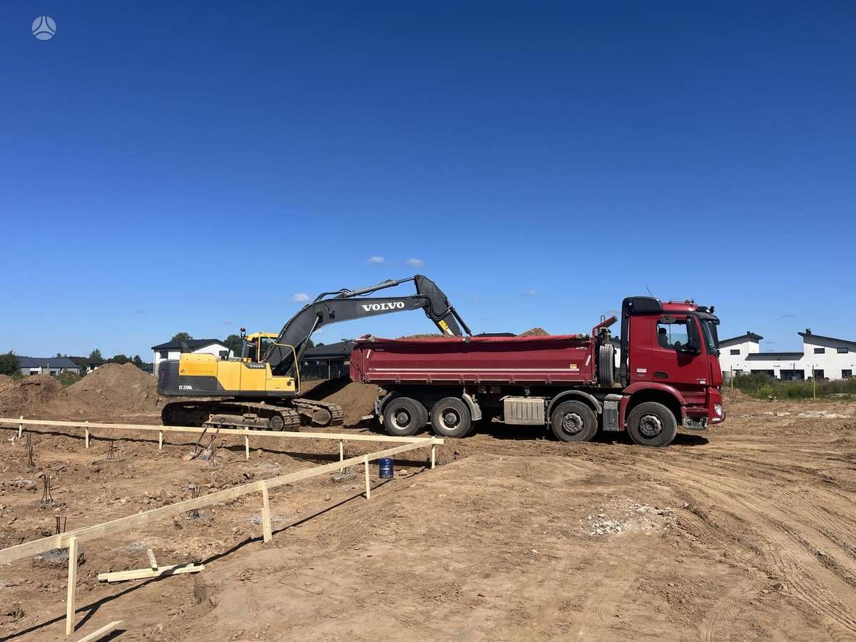 Volvo EC220DL, ekskavatoriai