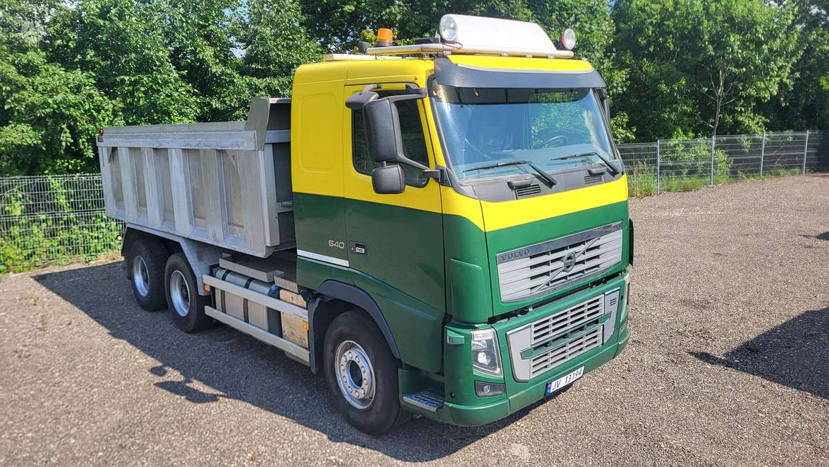 Volvo FH16 540 6X4, dumpers / tippers