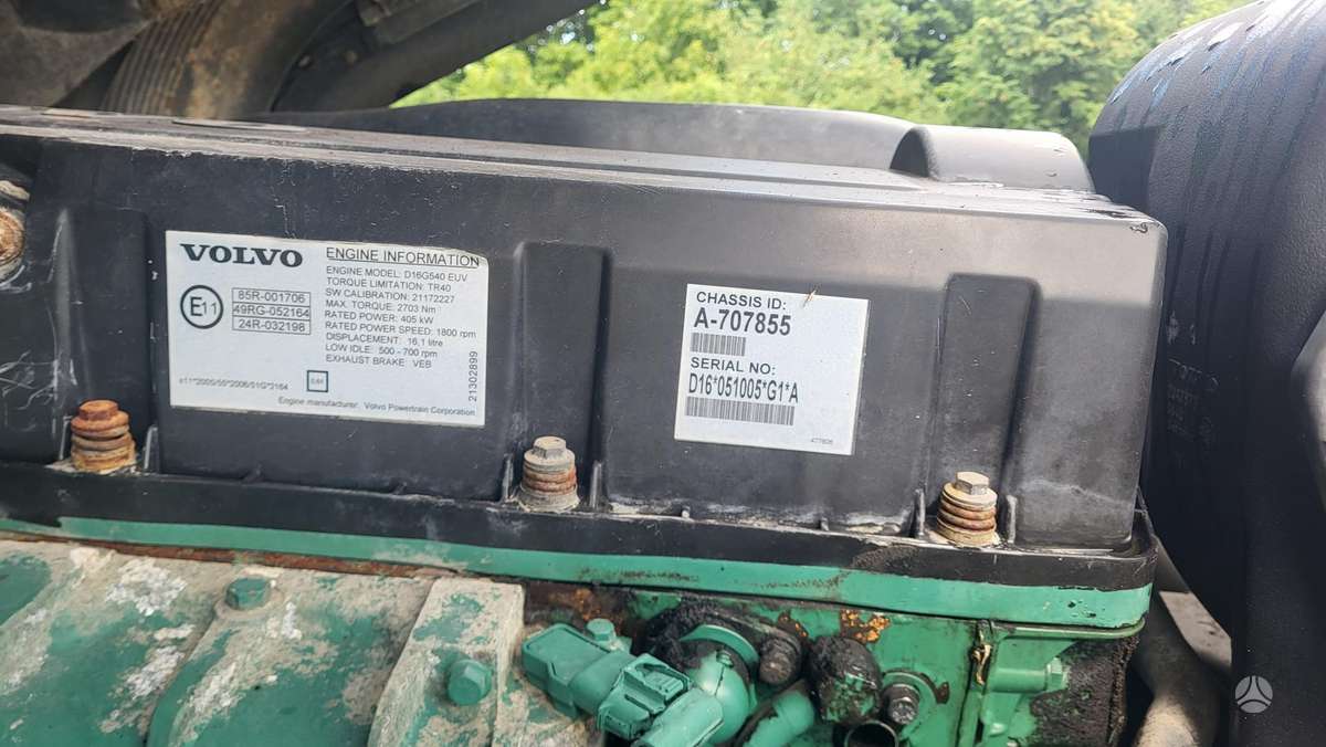 Volvo FH16 540 6X4, dumpers / tippers
