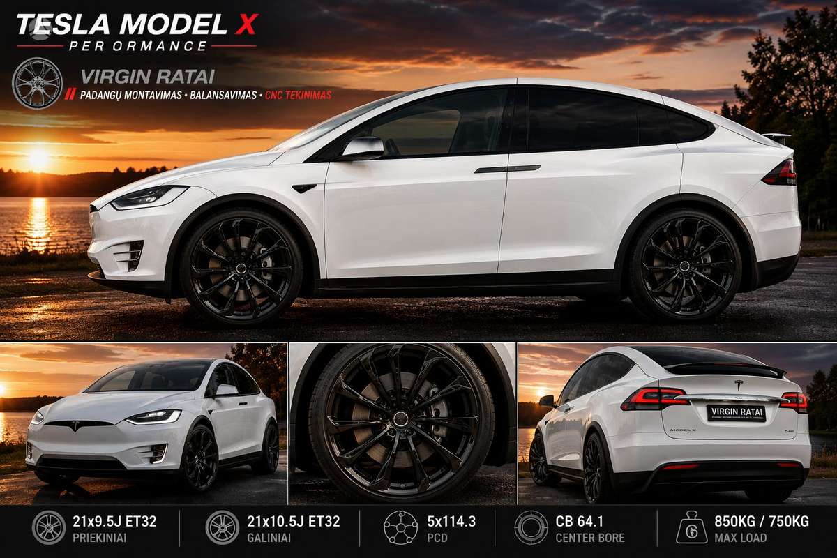 TESLA X, lengvojo lydinio, R21