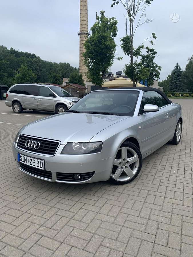 Audi A4, 2.5 l., kabrioletas