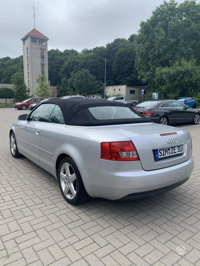 Audi A4, 2.5 l., kabrioletas