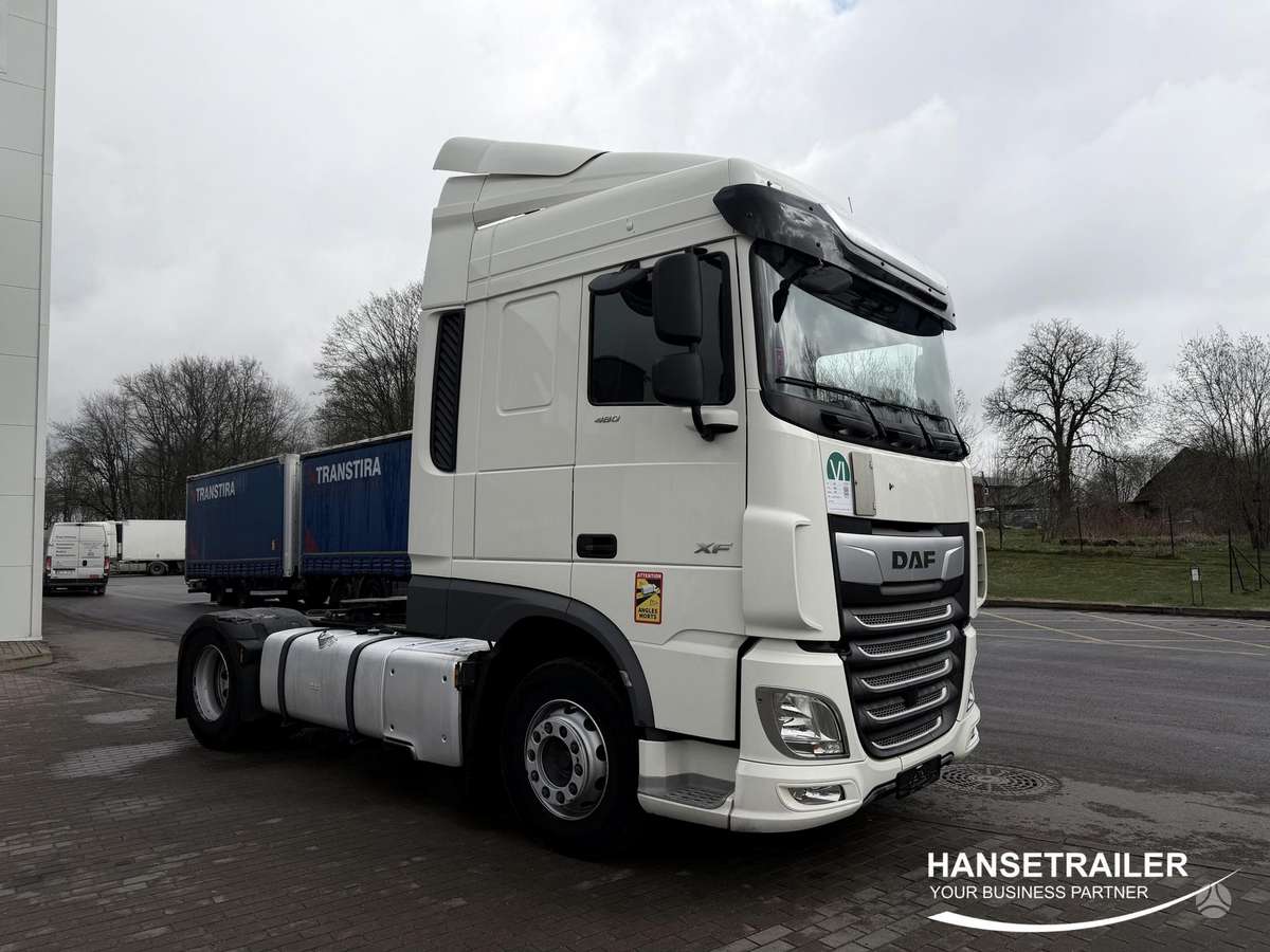 DAF XF 480 FT Arriving Atvyksta, double sleeper