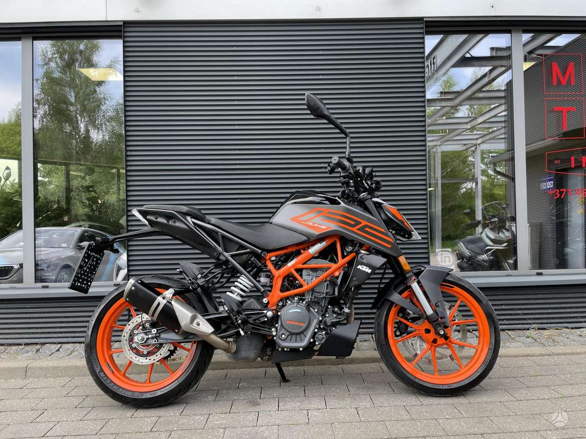 KTM Duke 125cc, street / classic