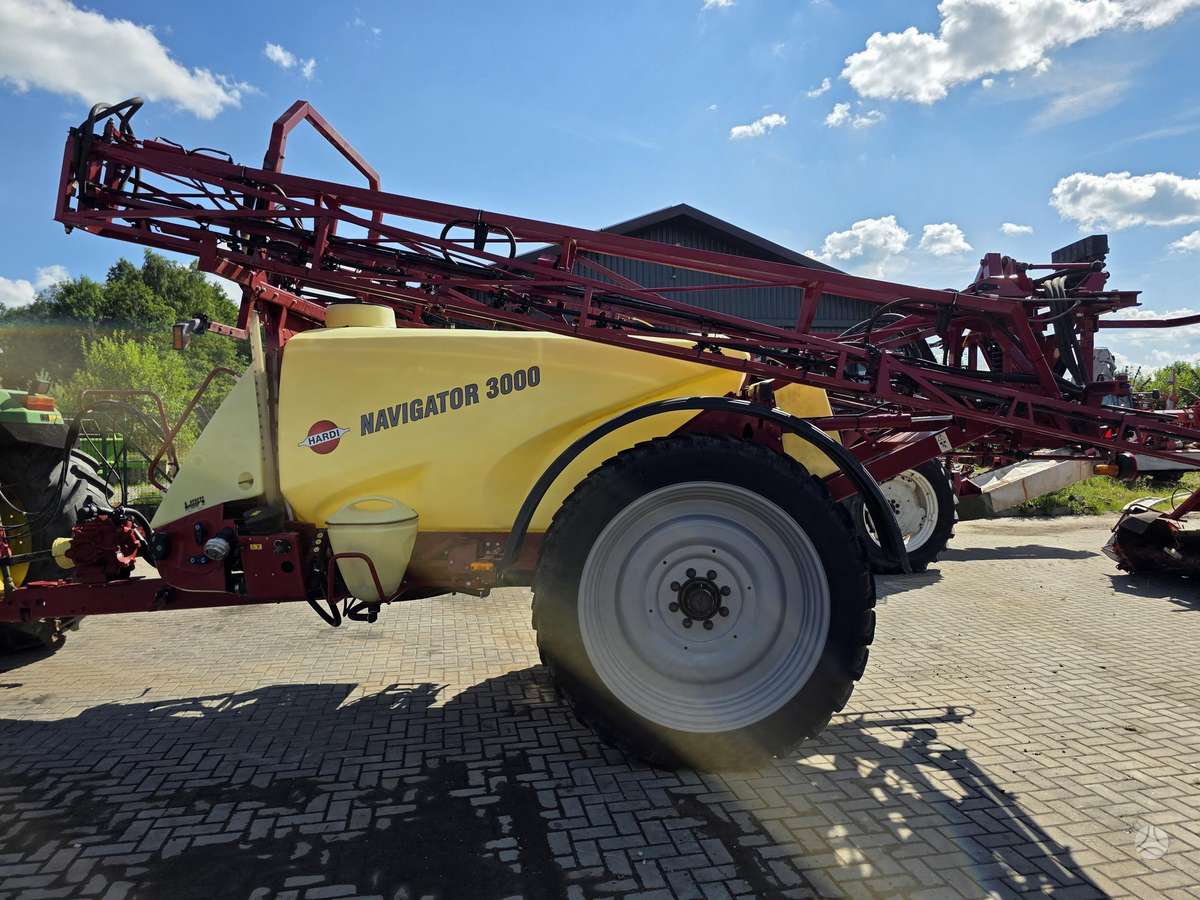 Hardi Navigator 3000, purkštuvai