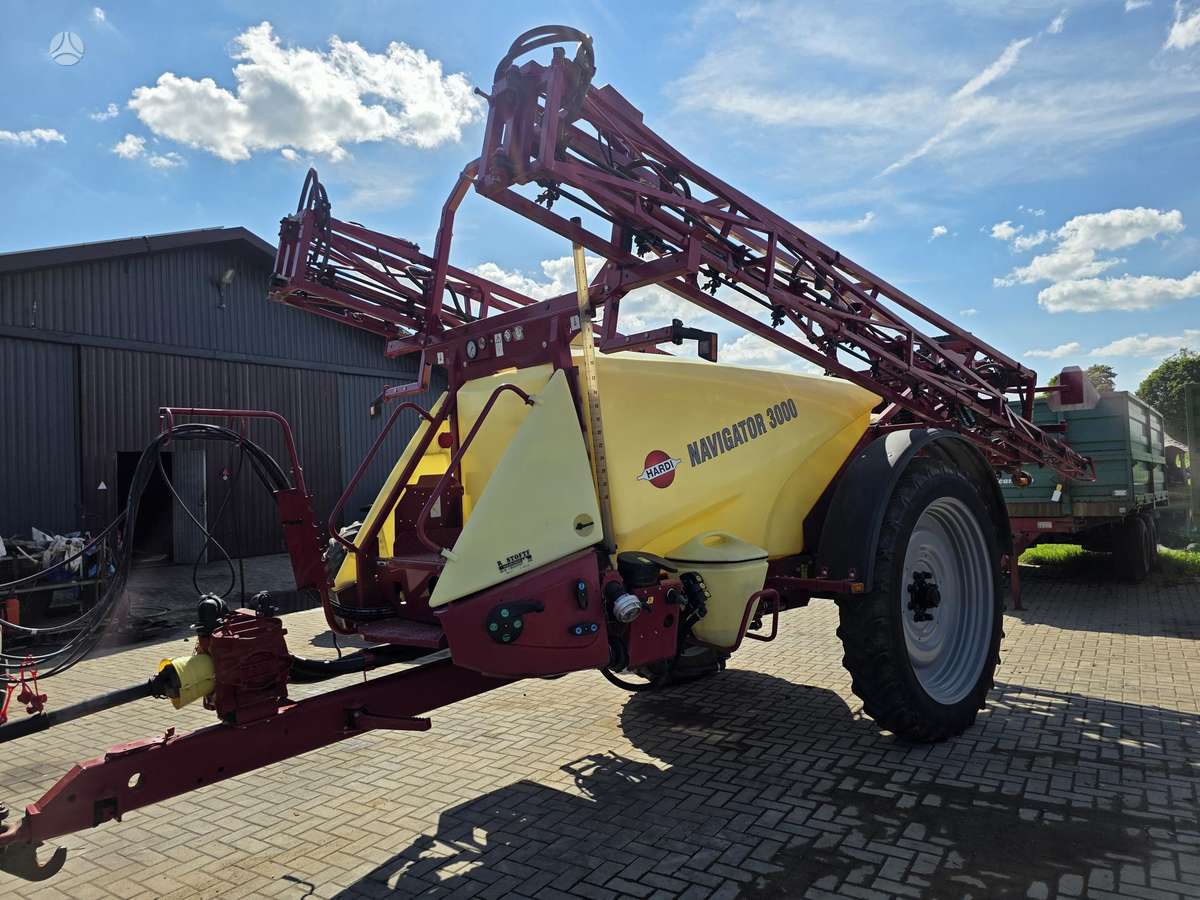 Hardi Navigator 3000, purkštuvai