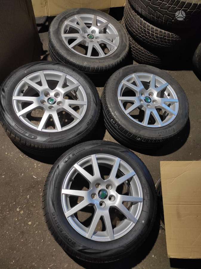 Skoda, light alloy, R16