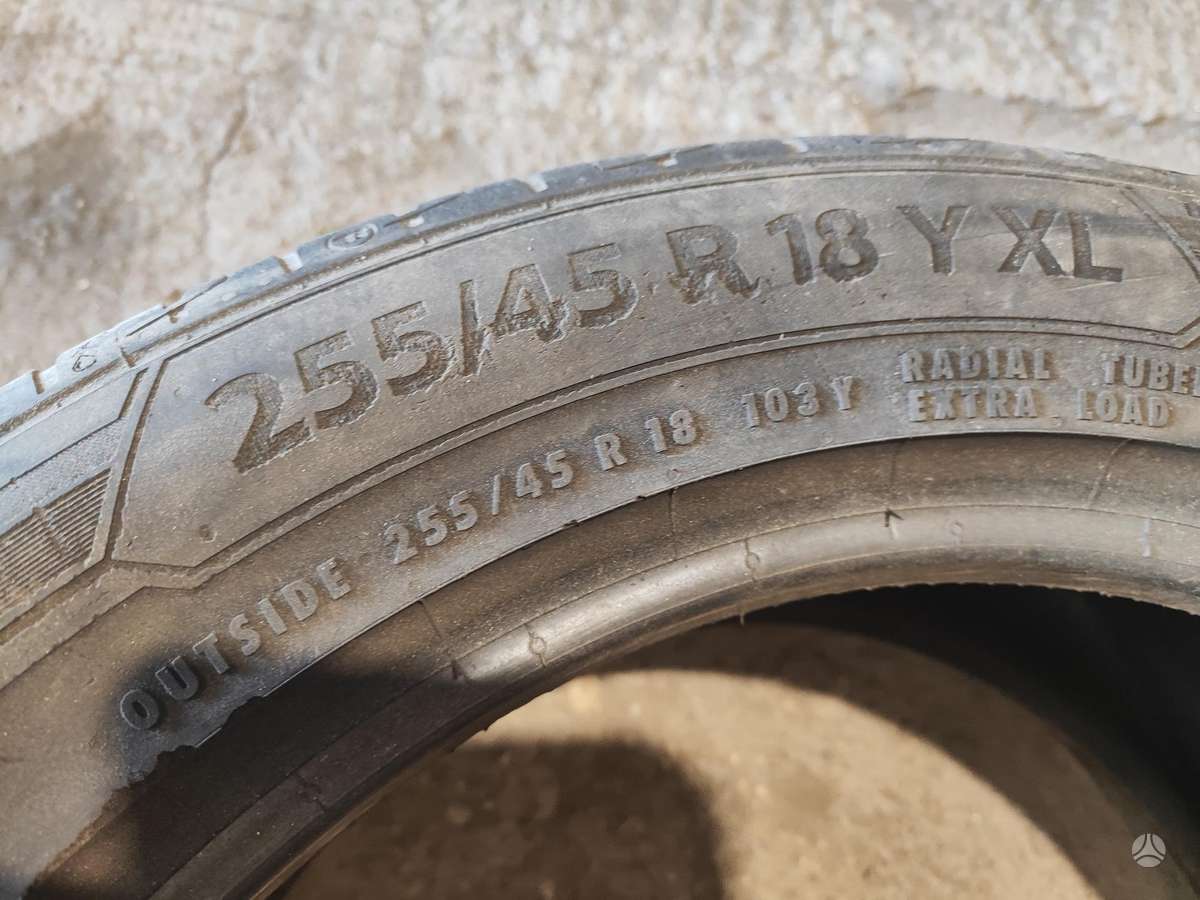 Barum, summer 255/45 R18