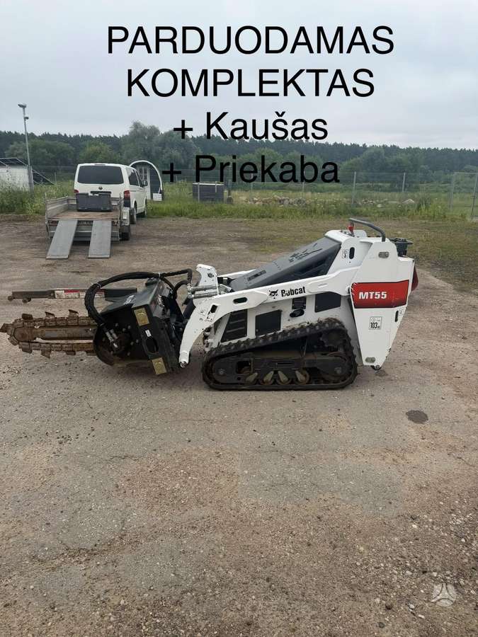 Bobcat MT55, mini krautuvai