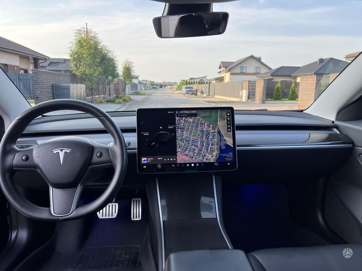 Tesla Model 3, 74 kWh, sedanas