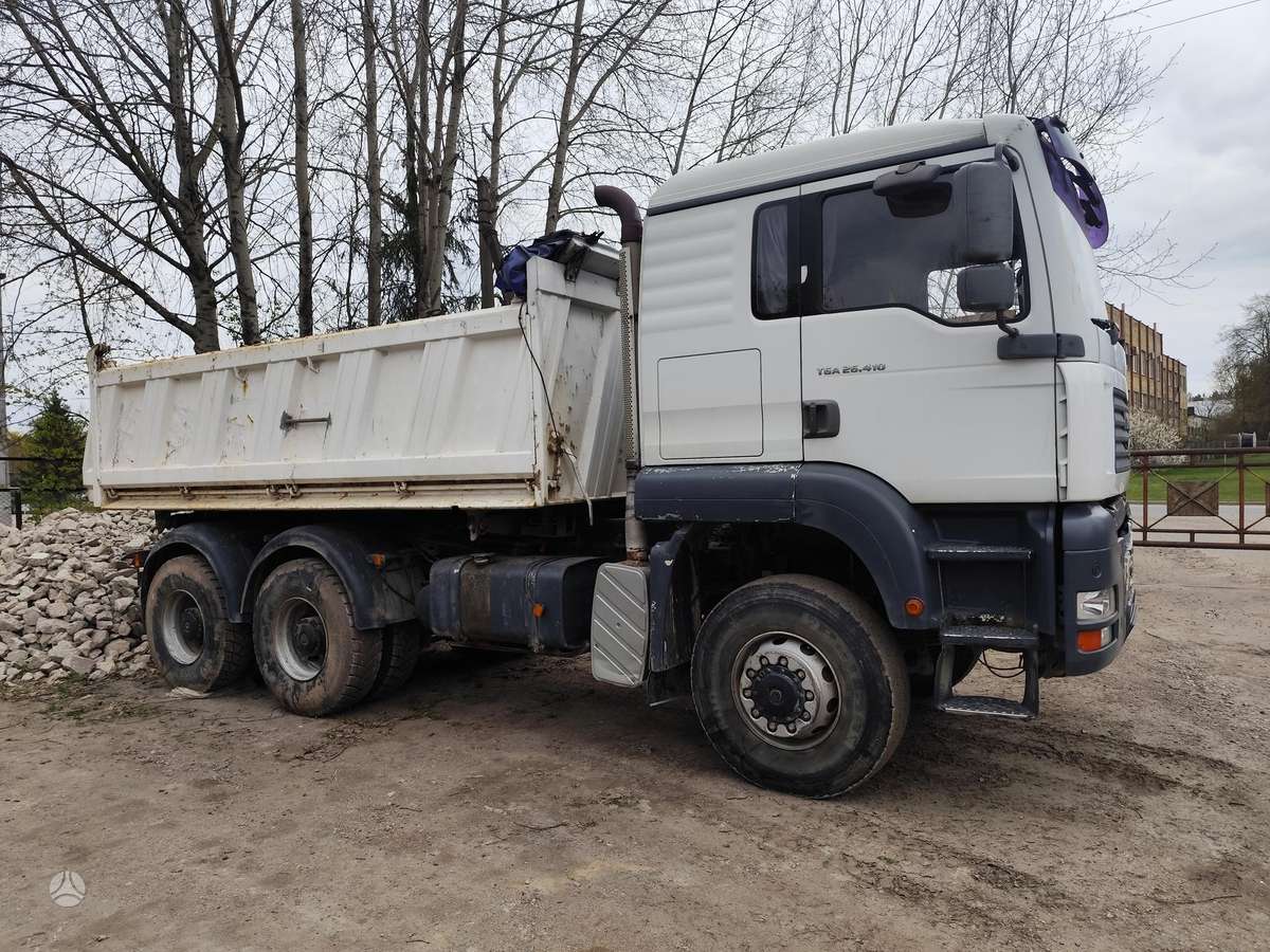 MAN 26-410, dumpers / tippers