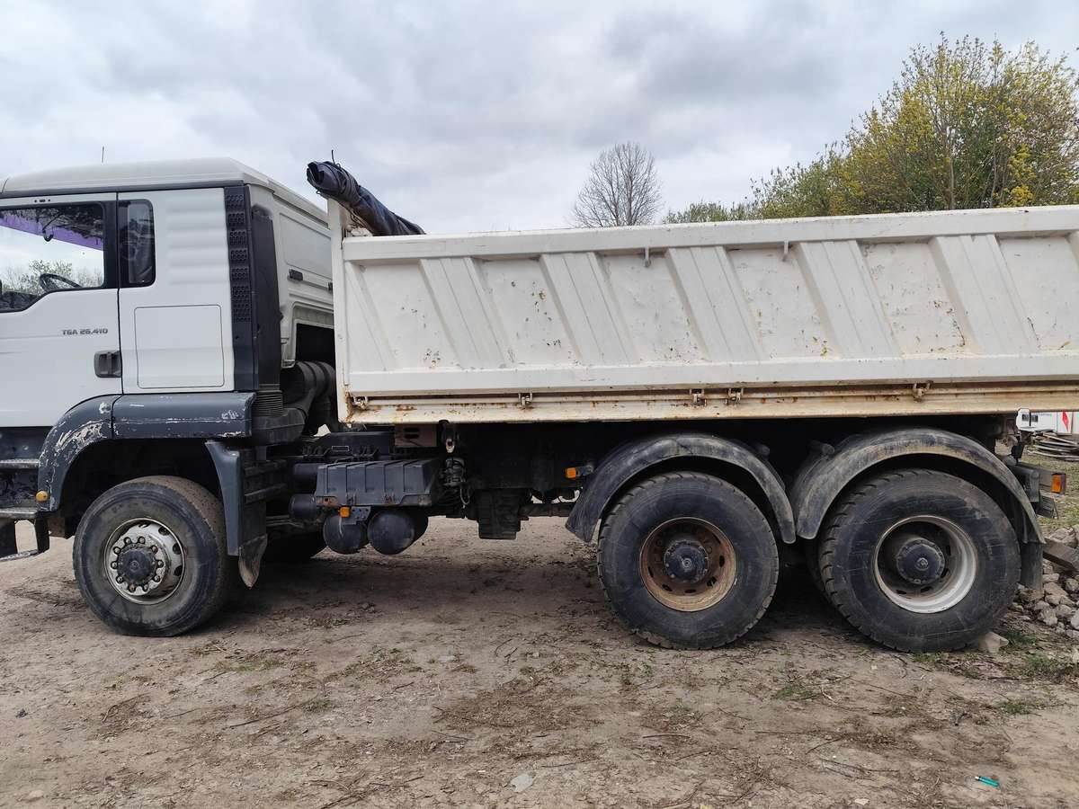 MAN 26-410, dumpers / tippers